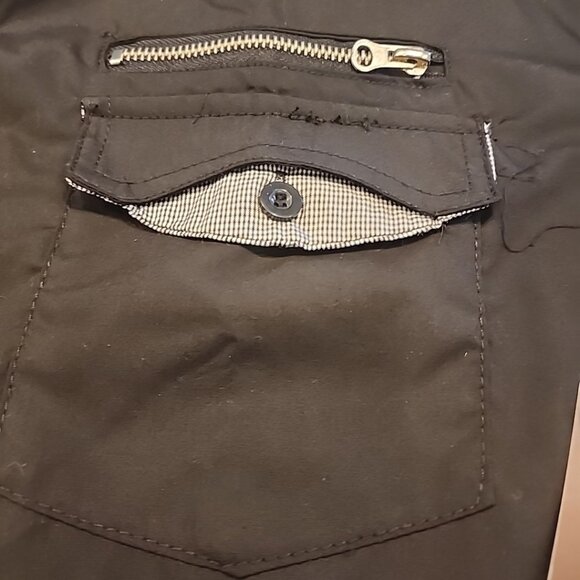 NWT Vertical Shirt Mens 4X Black Button Pockets Short Sleeves - Picture 2 of 8